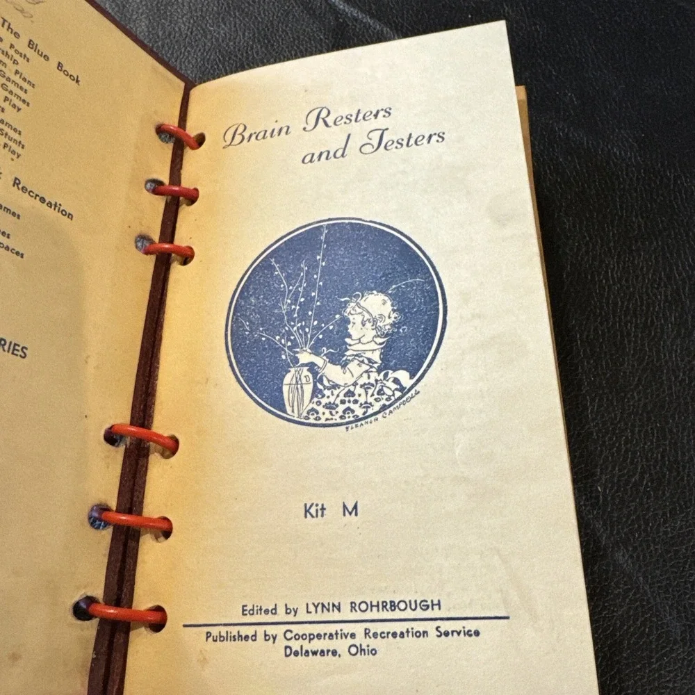 Handy II Book Brain Resters and Testers Sprial Bound by Lynn Rohrbough 1939